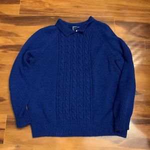 Dark blue sweater